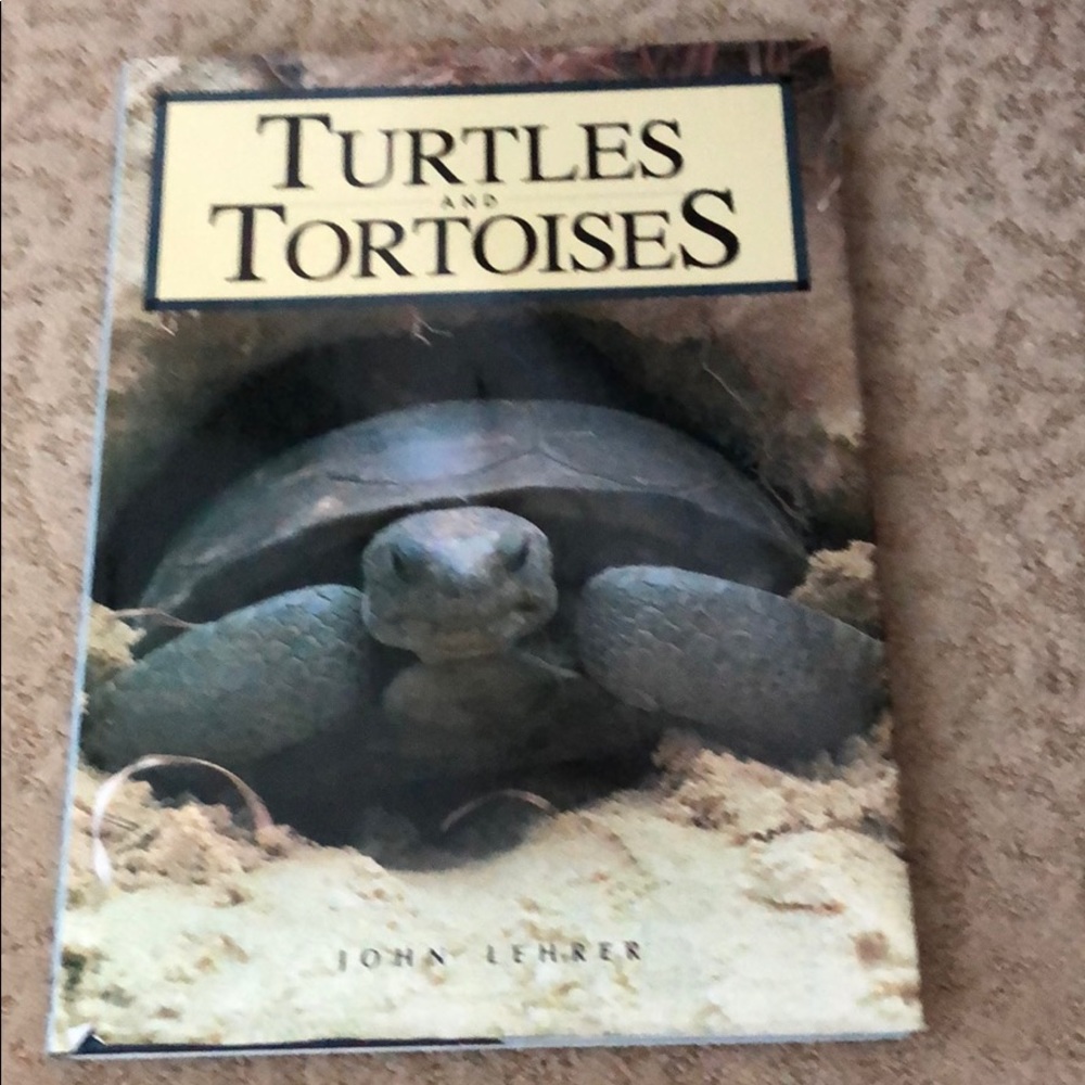 Turtles and Tortoises by John Lehrer table book